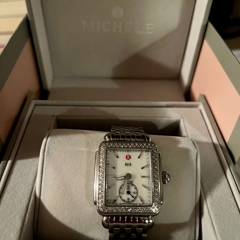 Michele deco watch